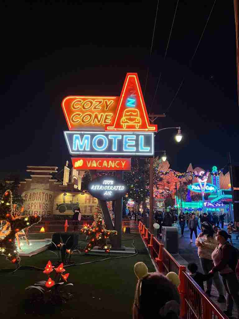 Cars Land at Night