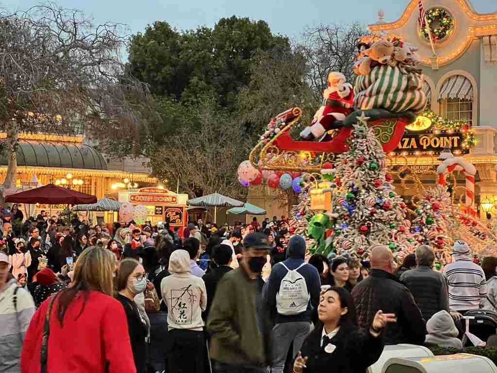 Santa Claus at Disneyland