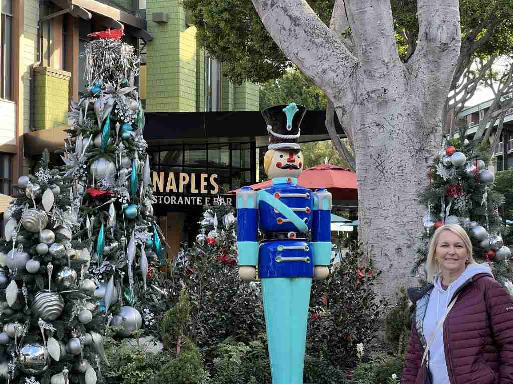 Downtown Disney District at Christmas