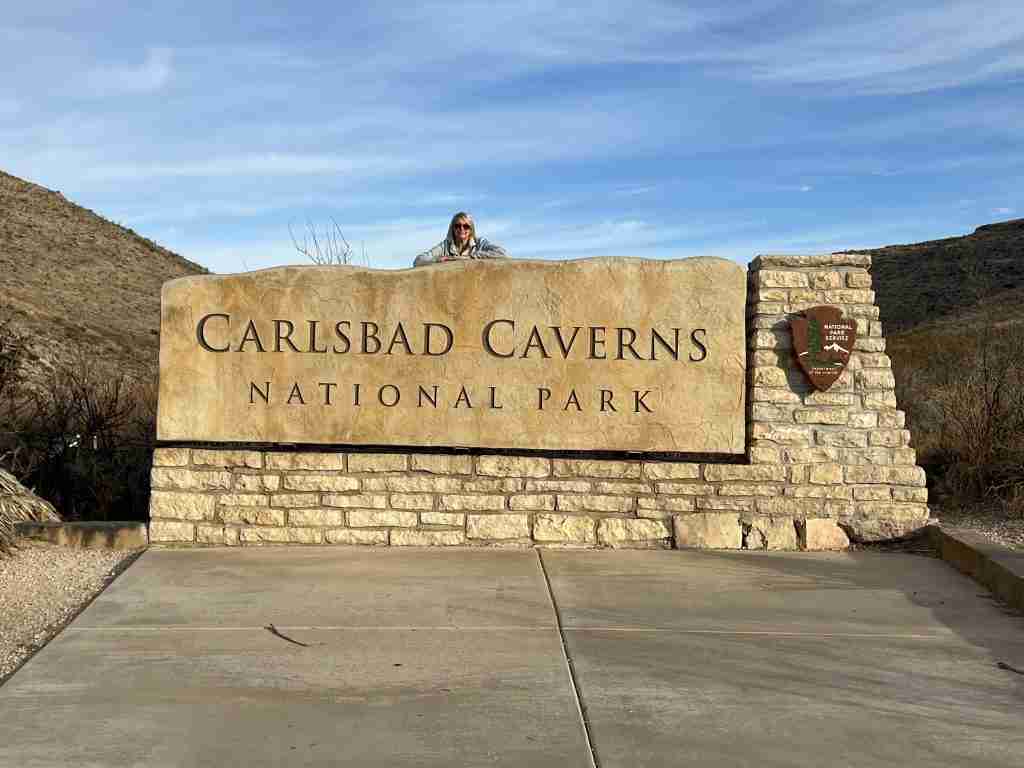 Carlsbad Caverns Sign