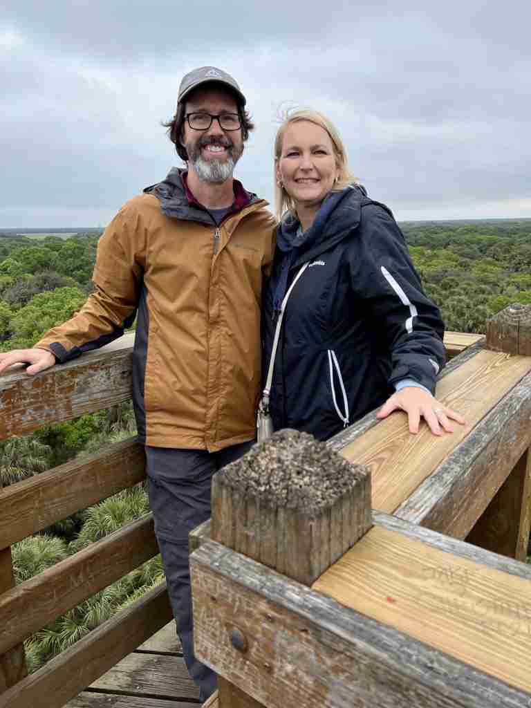 Observation tower at Myakka River State Park