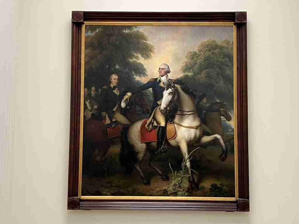 Painting: Washington before Yorktown