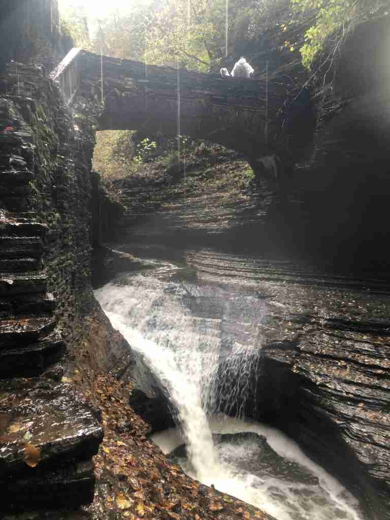 Watkins Glen State Park in Finger Lakes region, NY