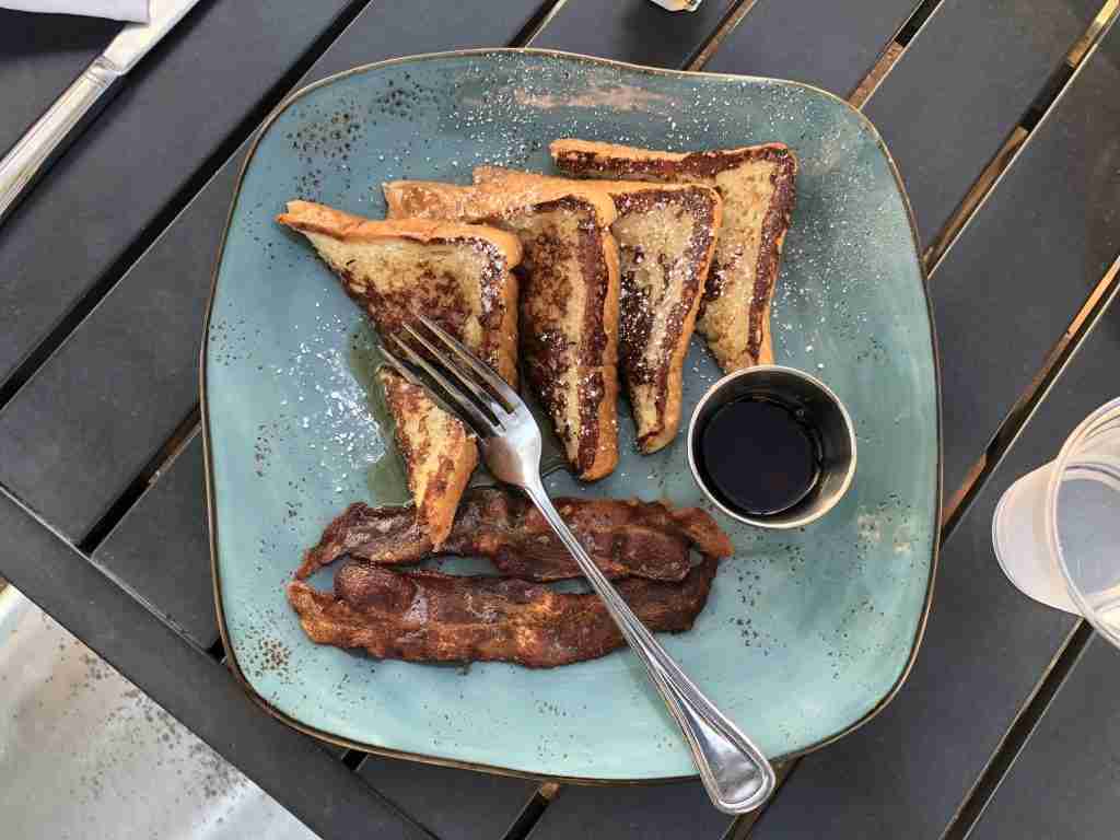 Snickerdoodle French toast at The Porch Southern Kitchen & Bar