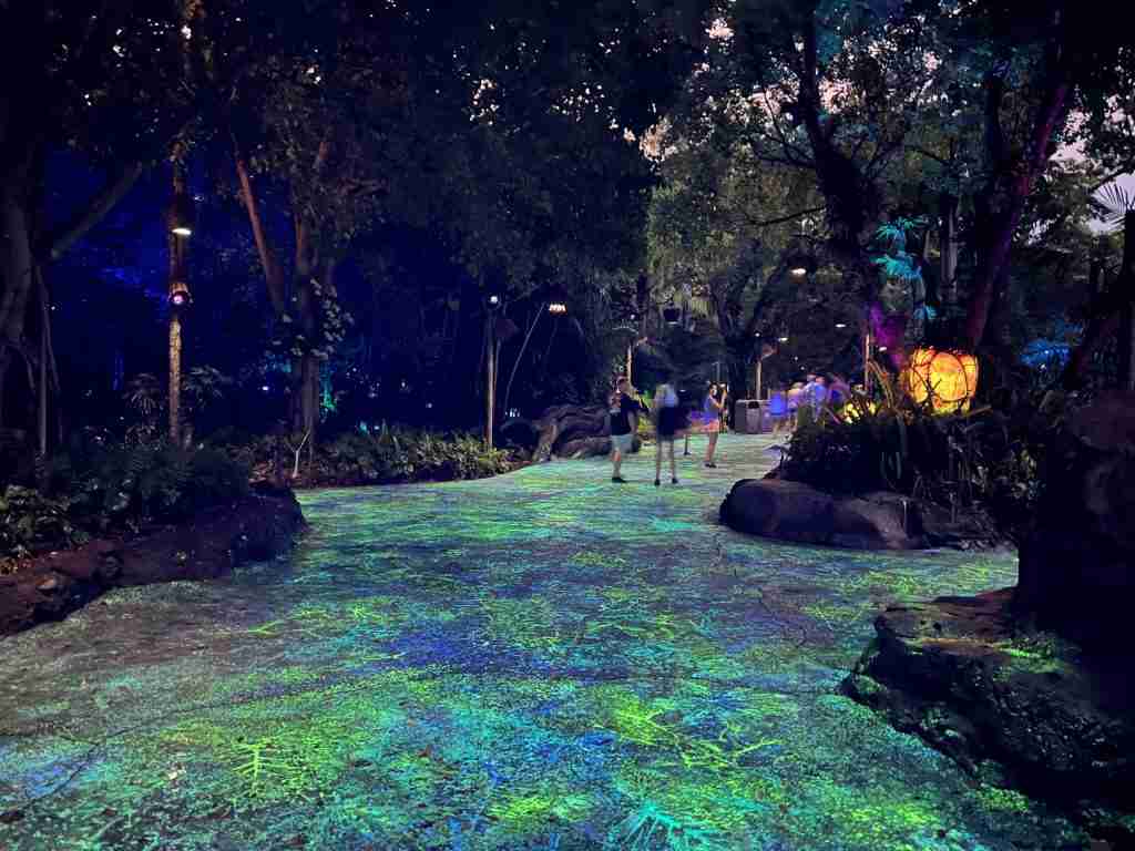 Pandora - The World of Avatar at dusk