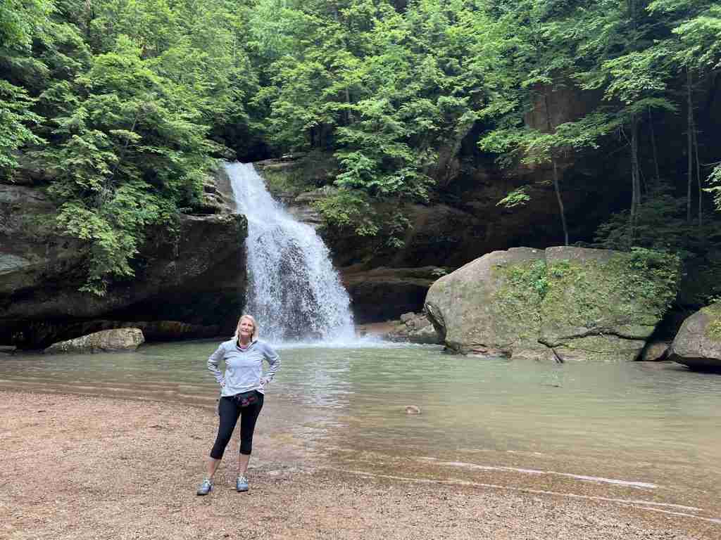 Lower Falls in Hocking Hills