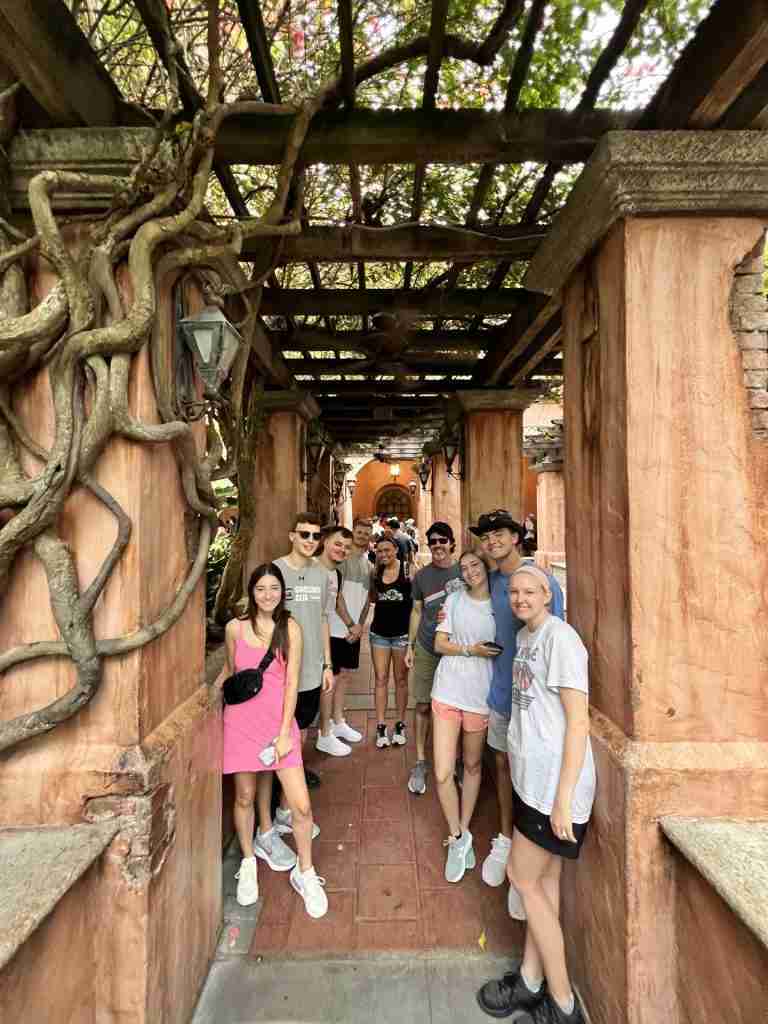Ride queue for Tower of Terror