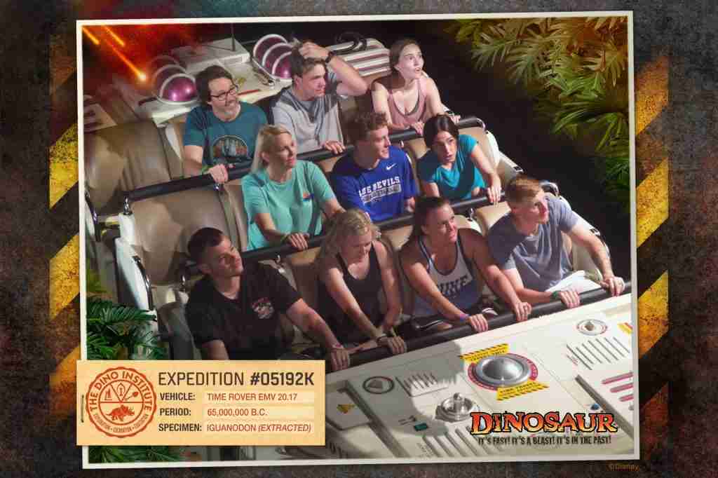 DINOSAUR ride at Animal Kingdom