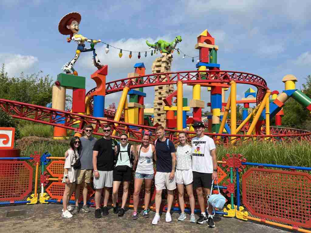 Slinky Dog Dash in Hollywood Studios
