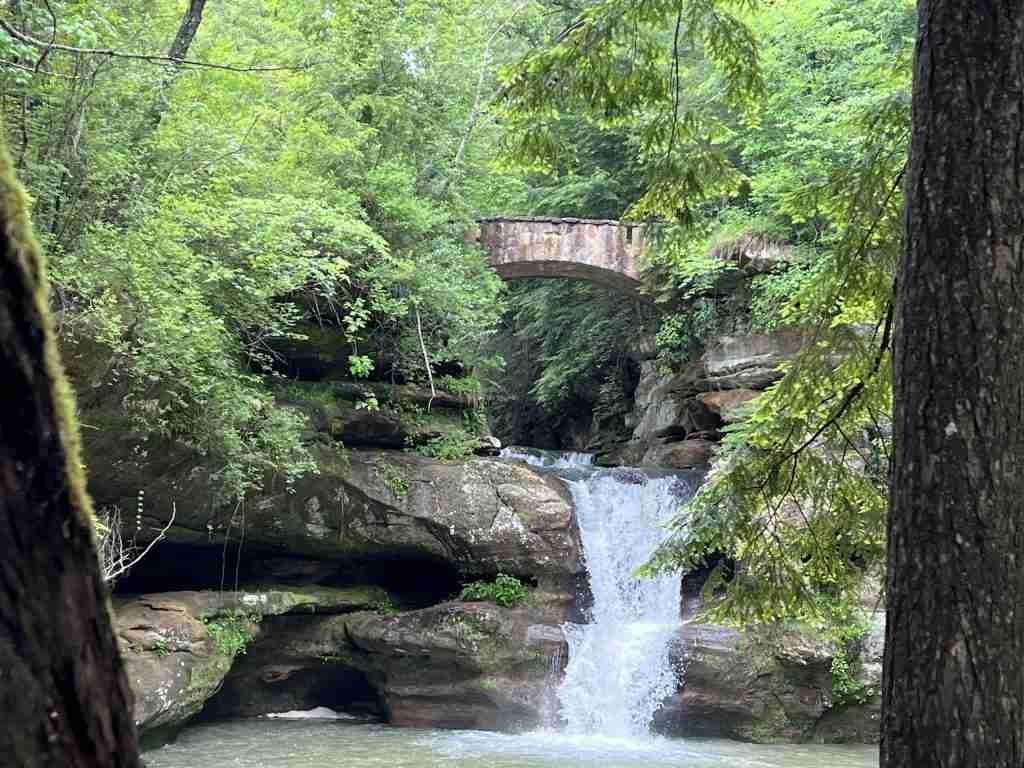 Upper Falls in Hocking Hills