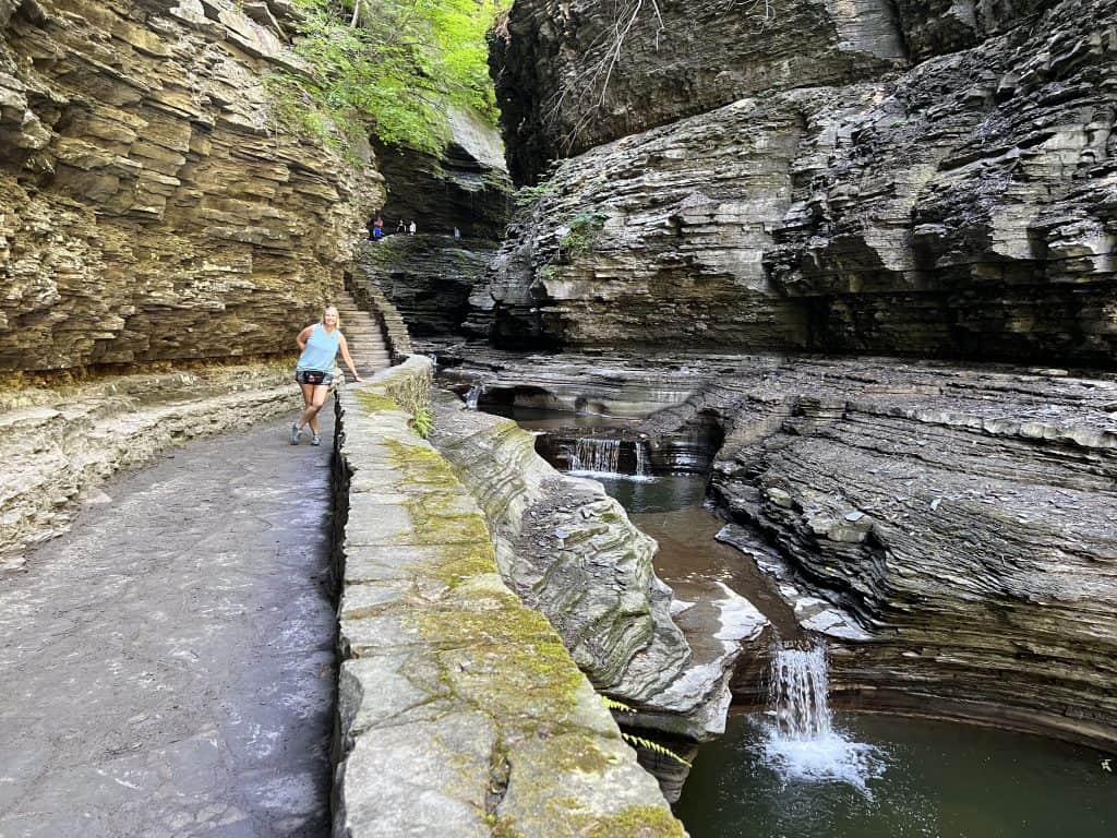 On the Gorge Trail in Watkins Glen