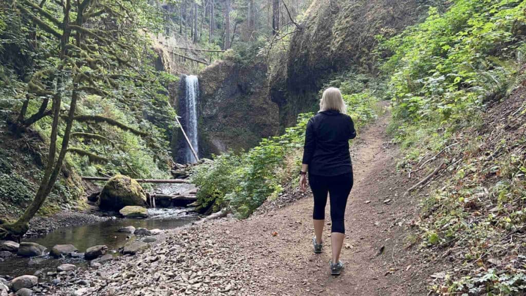 Wiesendanger Falls near Columbia River Gorge