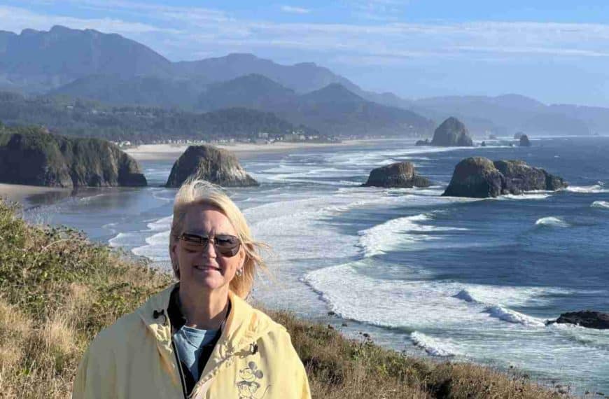 Ecola State Park with view of Haystack Rock - a highlight of an Oregon Coast road trip