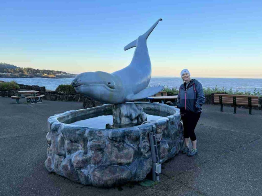 Whale Park in Depoe Bay, OR