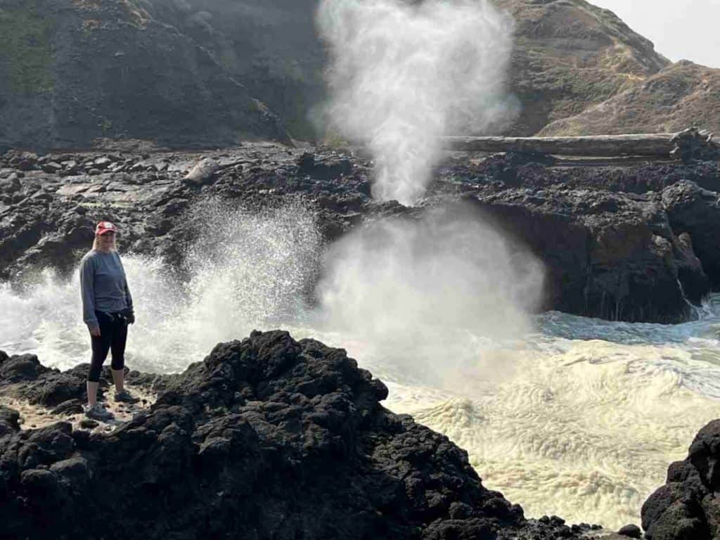Spouting Horn in Cape Perpetua