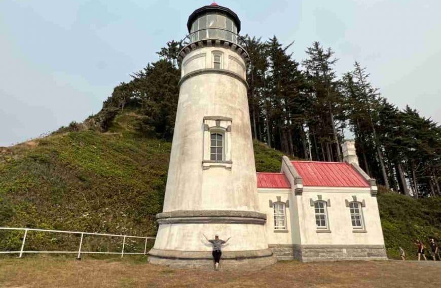 Heceta Head Lighthouse on the Oregon Coast