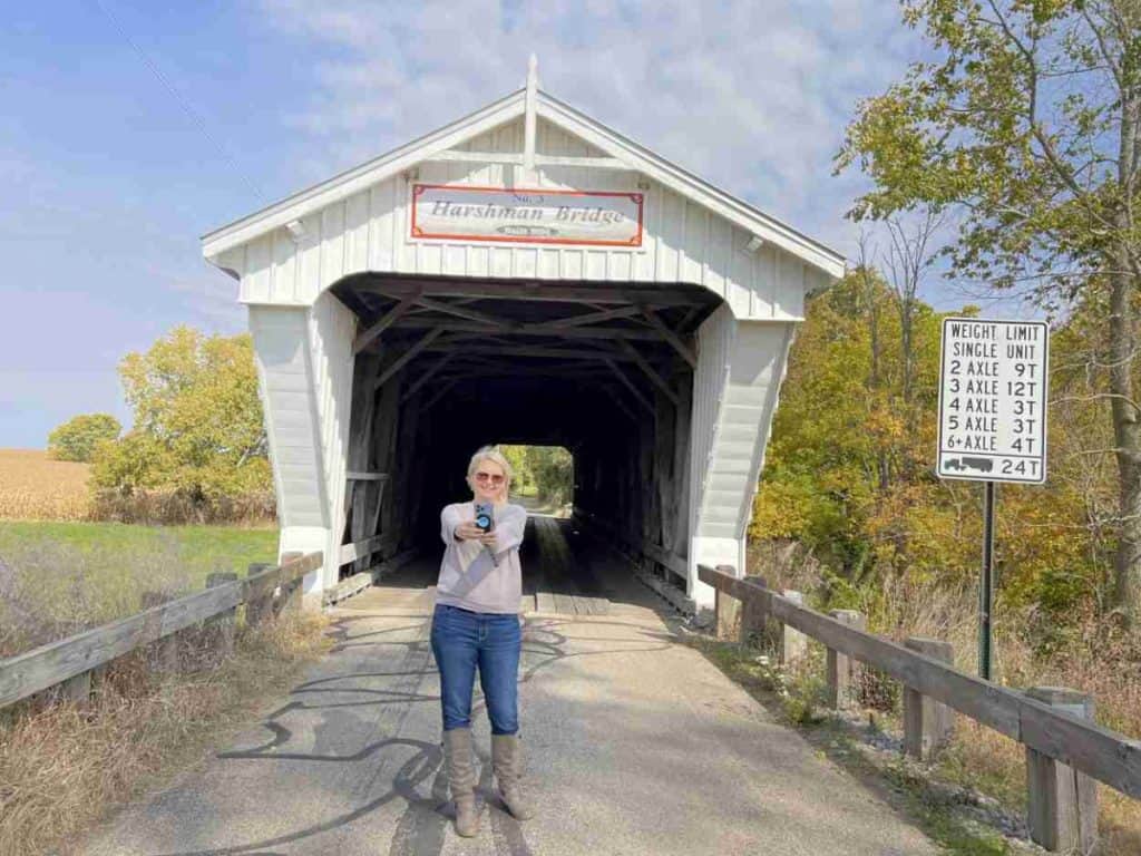 Harshman Covered Bridge in Preble County, Ohio