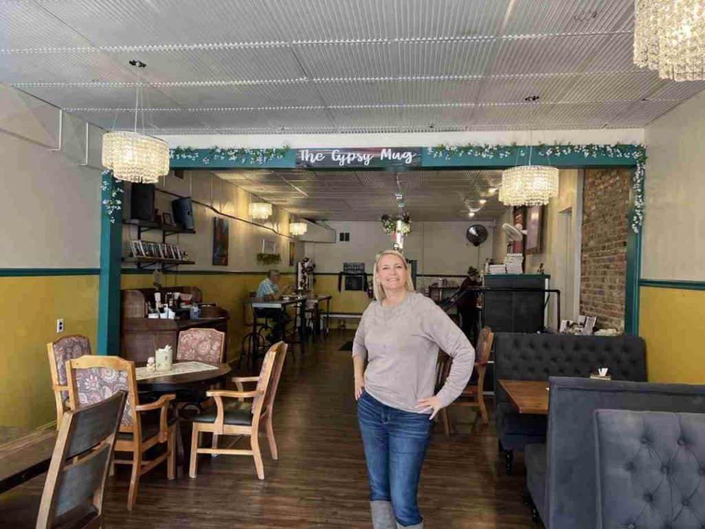 The Gypsy Mug coffee shop in Preble County, Ohio