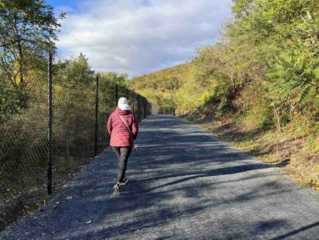 Hiking on the Blue Ridge Tunnel Trail