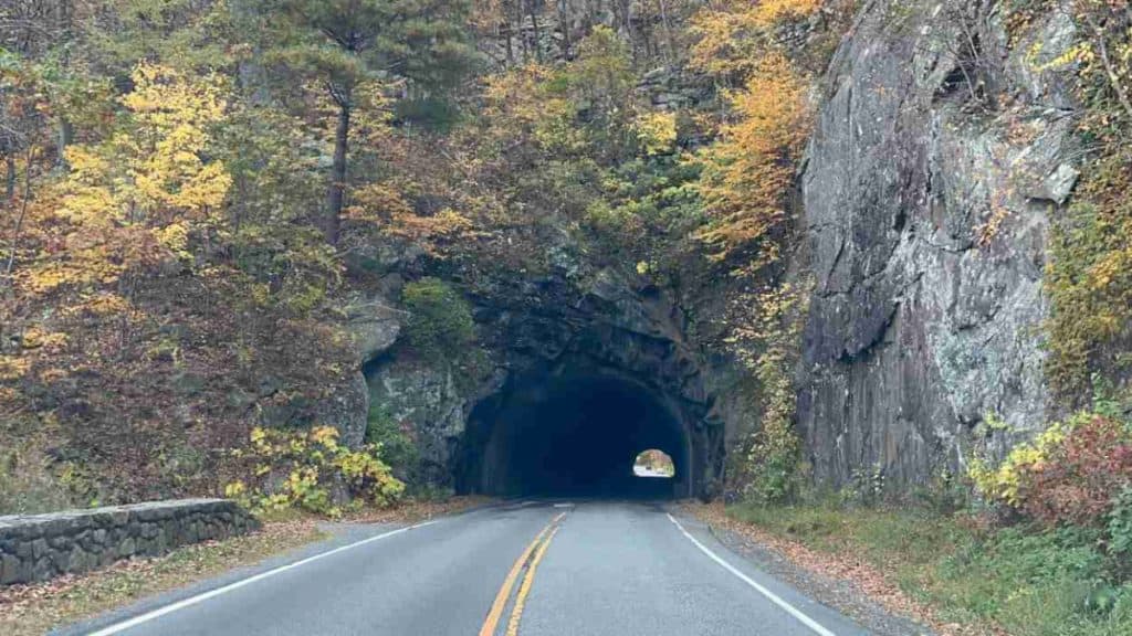 Mary's Rock Tunnel on Skyline Drive