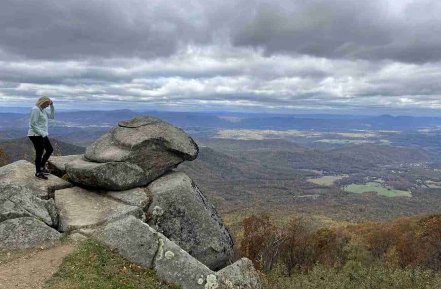 Arnold Valley Overlook on Blue Ridge Parkway