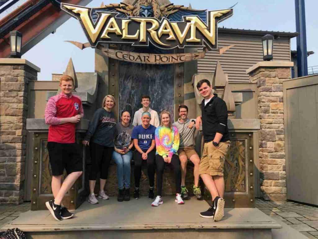 Valravn roller coaster at Cedar Point