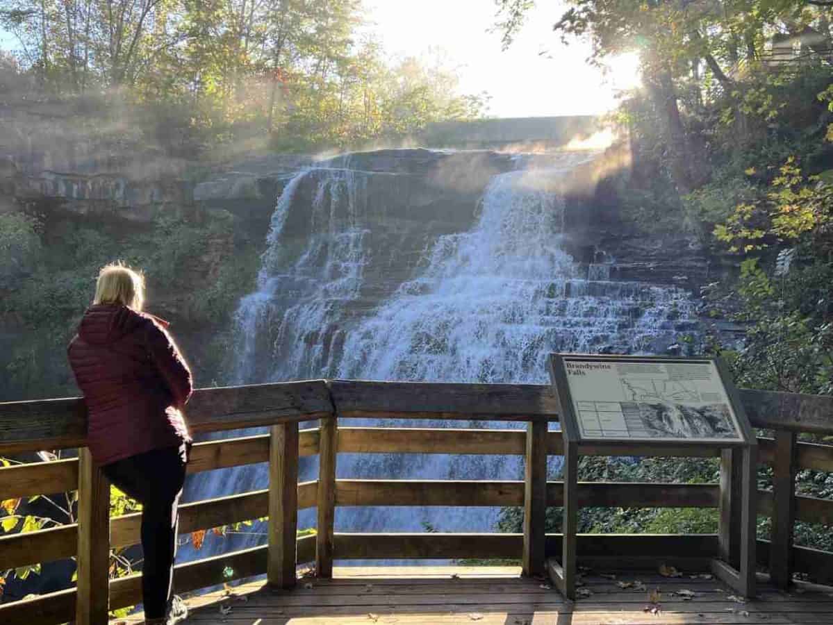 Brandywine Falls in Cuyahoga Valley NP
