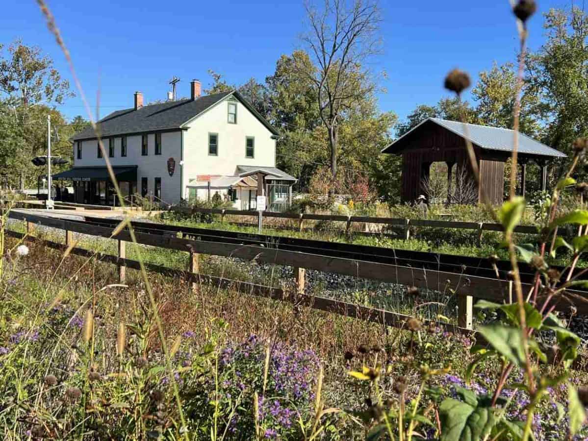 Boston Mill Visitor Center in Cuyahoga Valley NP