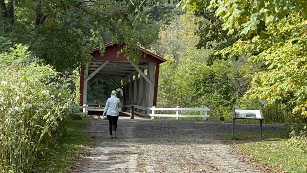 Everett Covered Bridge in Cuyahoga Valley NP