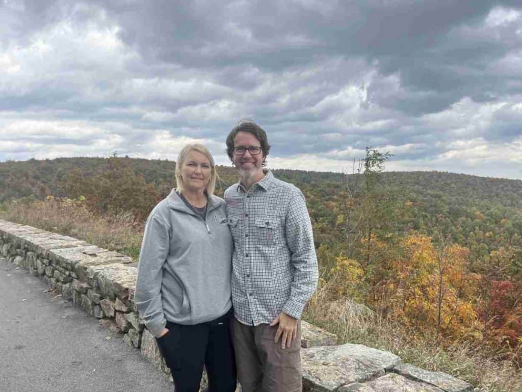 View from Indian Run Overlook on Skyline Drive