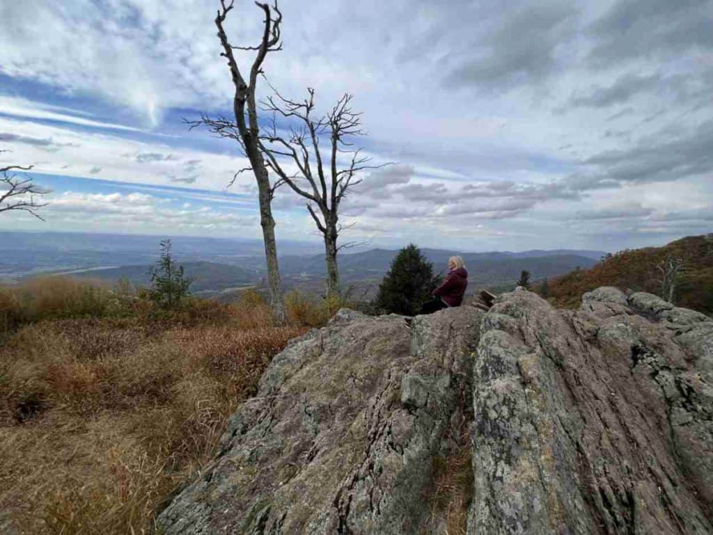 View from Jewell Hollow Overlook on Skyline Drive