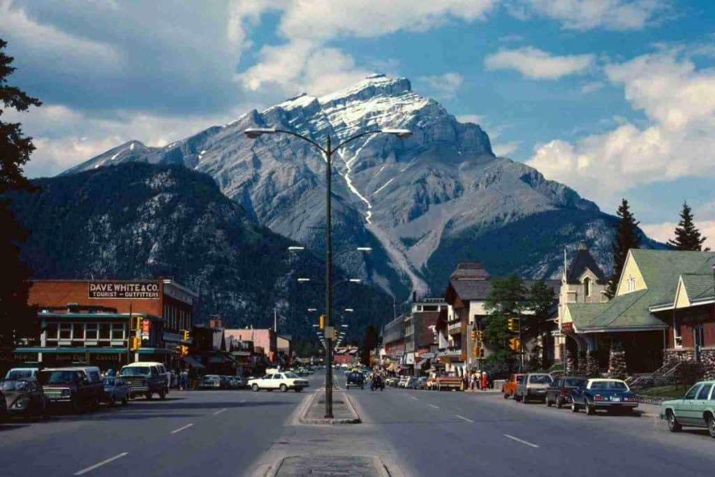 cozy mountain town