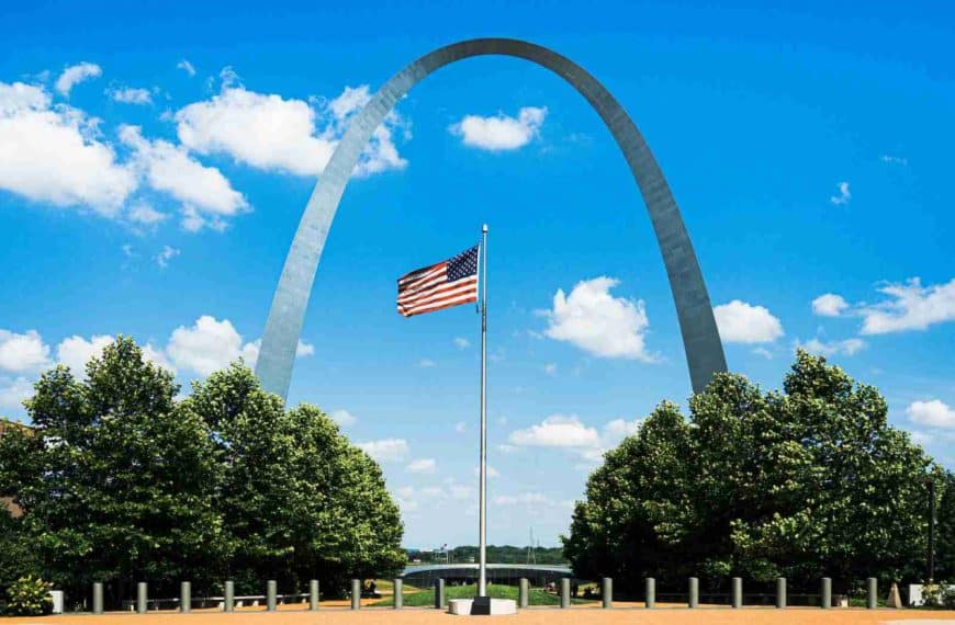 The Gateway Arch in St. Louis