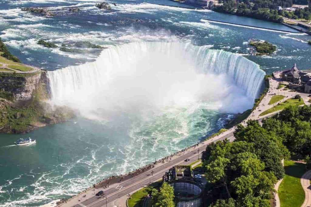 niagara, falls, waterfall