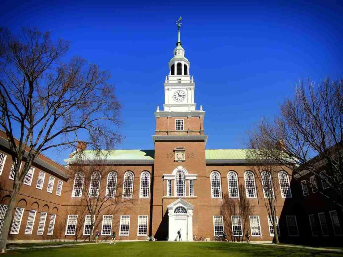 dartmouth college, campus, school