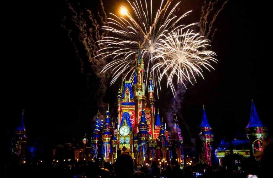 fireworks in Disney World