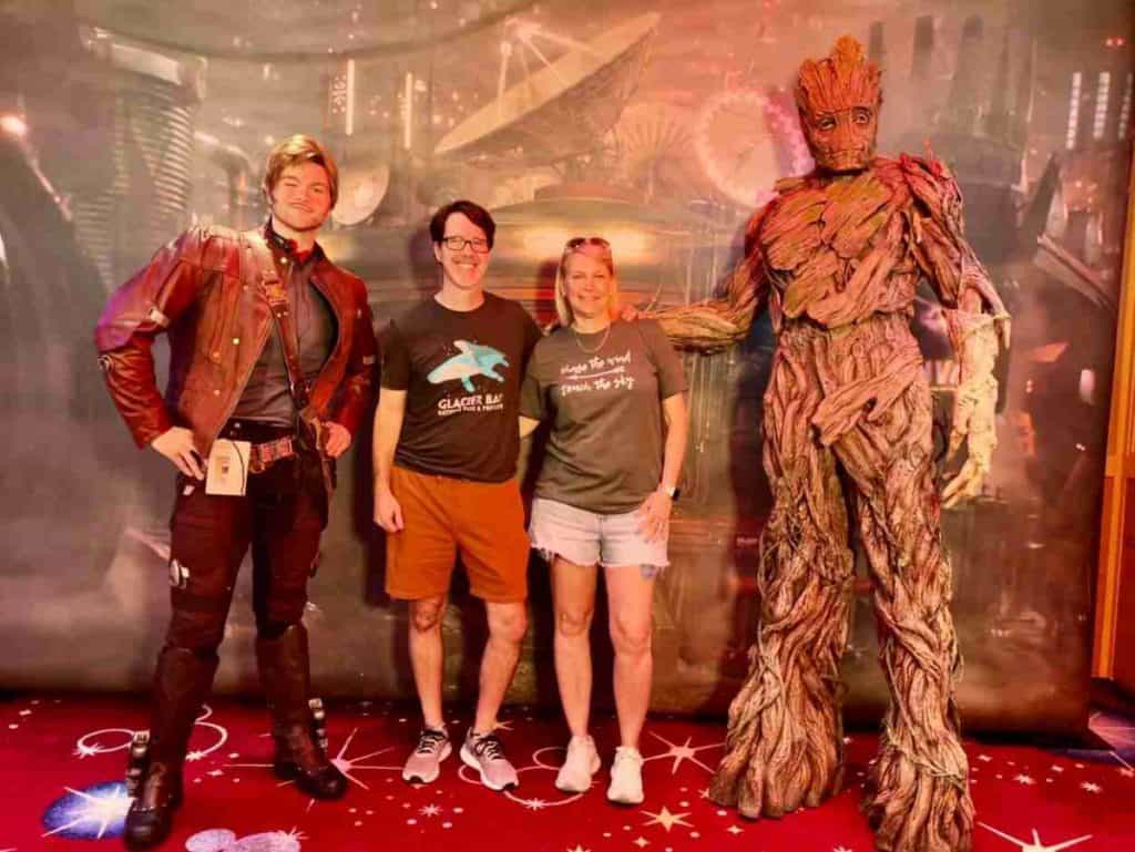Heroic Encounter with Star-Lord and Root