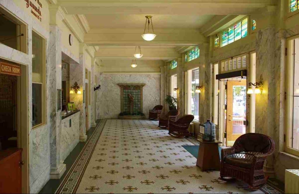 fordyce bathhouse lobby, hot, springs