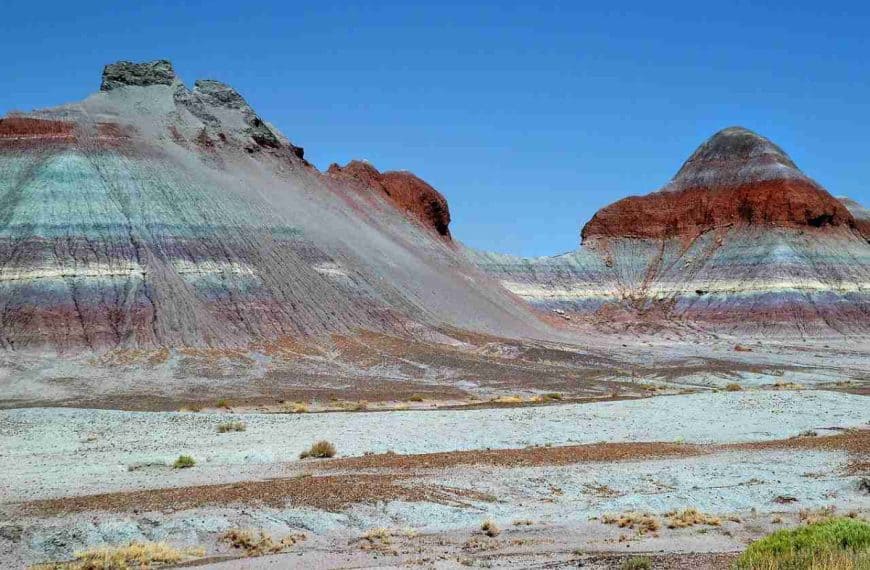 colorful, petrified forest national park, arizona