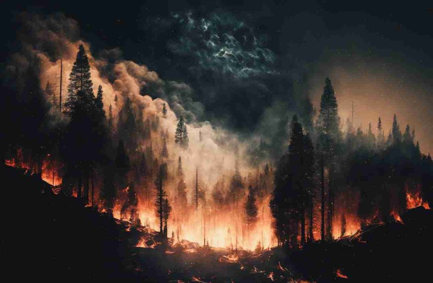 wildfire - impact of climate change on our national parks