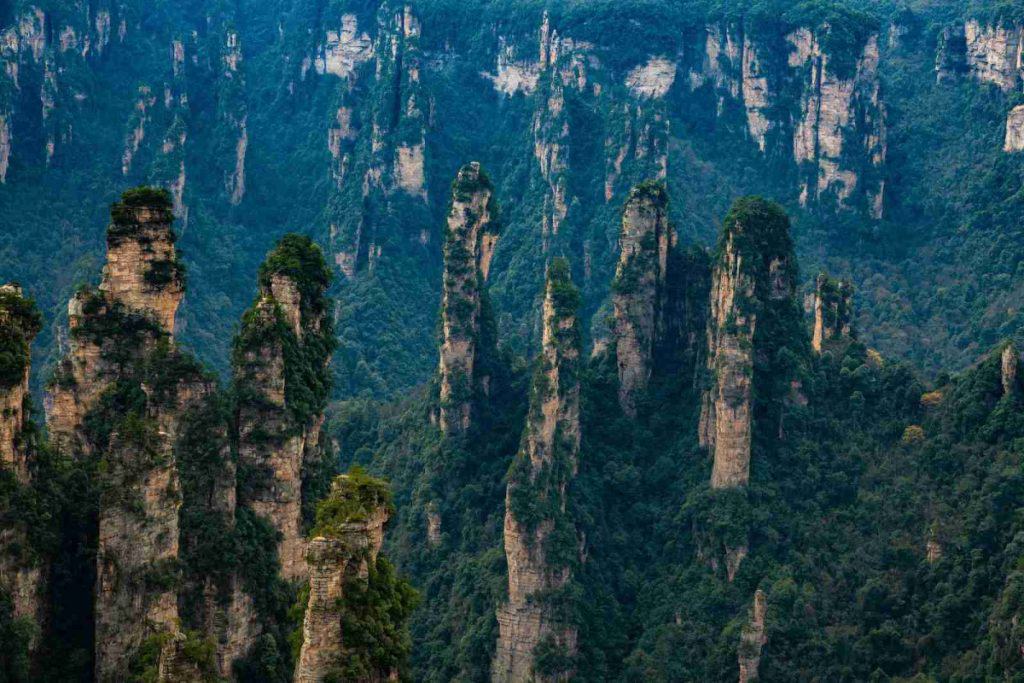 world's most beautiful places - Zhangjiajie Mountains, China