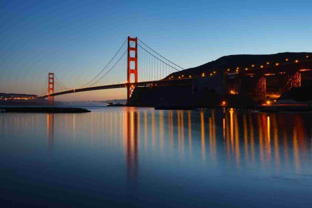 Golden Gate Bridge in San Francisco