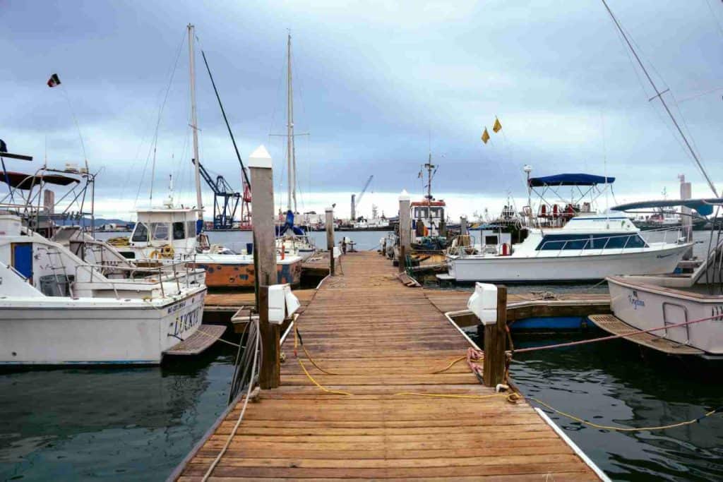 boat docks in Ensenada