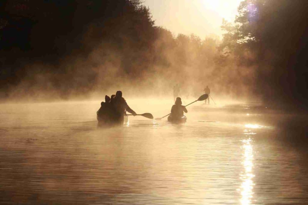 Paddling in Rainbow Springs State Park