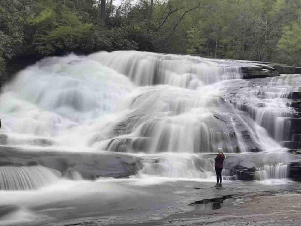 Triple Falls in Dupont State Rec Forest