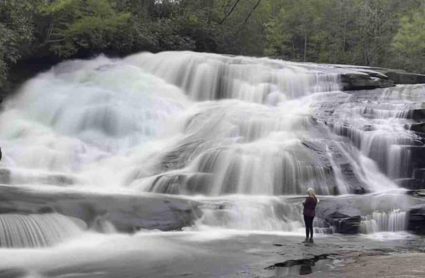 Triple Falls in Dupont State Rec Forest