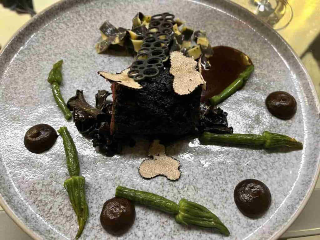 A creative dish from Chef Kunal Dighe at the DOUGLAS