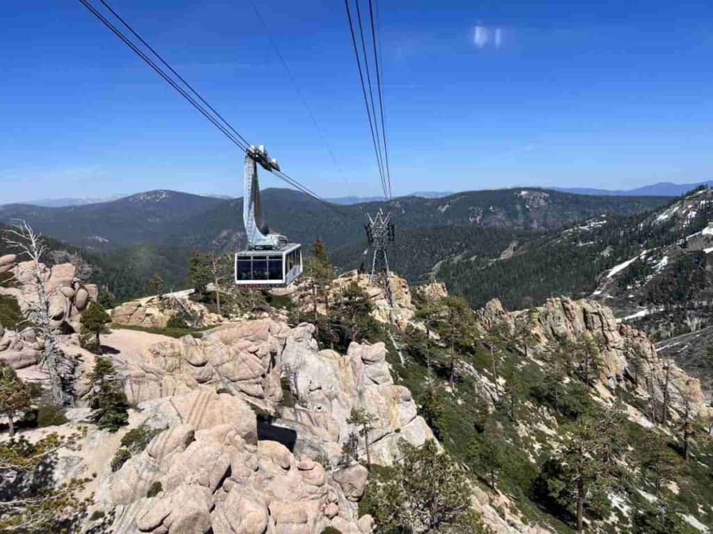 things to do near Tahoe City - ride the aerial tram and ski at Palisades Tahoe