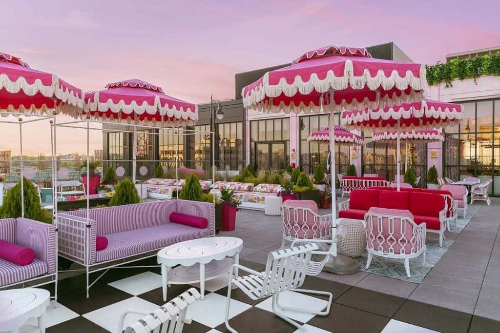 Barbie-inspired pink hotel, Graduate Nashville