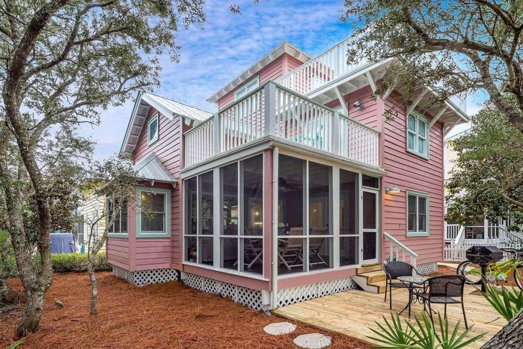 Barbie-inspired pink vacation rental